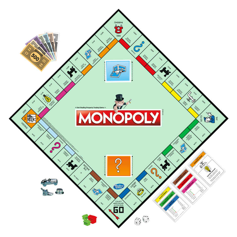 Hasbro Monopoly Board Game For Ages 8 And Up
